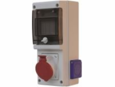 Podvodný rozvaděč vybavený 1X16A/380V 3P+N+E 2X230V (632,1W)