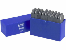 Limitní razítko abecedy A – Z 3 x 6 mm (17350208)
