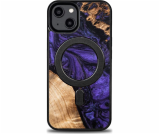 Pouzdro BeWood iPhone 15 Plus MagSafe ze dřeva a pryskyři...