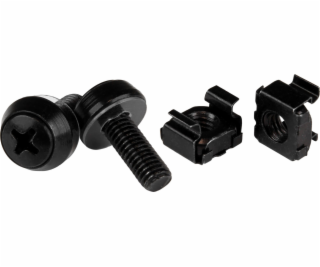 Sada šroubů StarTech M6 x 12 mm + klecové matice 100 ks (...