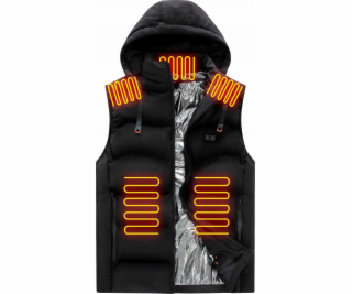 Vyhřívaná elektrická vesta Mozos HV5 Unisex Velikost XL Č...