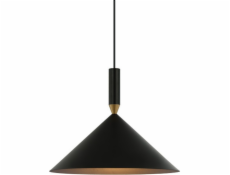 Závěsná lampa Italux Drello PND-541101-BK Závěsná lampa Italux pro kancelář Kovová černá