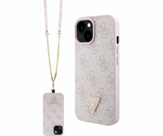 Guess Guess GUHCP15SP4TDSCPP iPhone 15 6.1 růžové/růžové ...