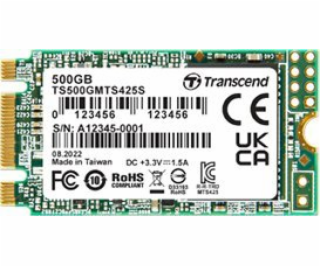 Transcend MTS425S 500 GB M.2 2242 SATA III SSD (LE15)