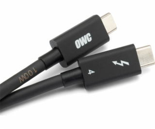 Kabel OWC USB-C – USB-C 1 m černý (OWCCBLTB4C1.0M)