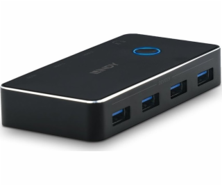 Lindy USB HUB Adaptér Lindy USB 3.0 Sharing Switch 2:4