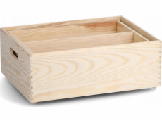 Zeller Úložný box s vyjímatelnými přihrádkami, 40 x 30 x 15 cm