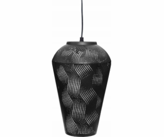 Závěsná lampa Atmosphera CALIO, 32 cm, černá