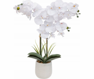 Atmosphera Umělá orchidej v květináči RIVA, 60 cm