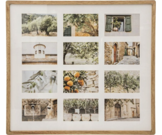 Atmosphera rám MILEA multi fotorámeček, 12 fotografií, dř...
