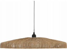 Atmosphera závěsná lampa BELLAMY jídelní stolní lampa, stínidlo z pletené juty, O 58 cm