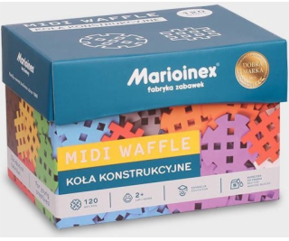 Stavební kola Midi Building Blocks 120 ks.