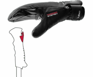 Leki LEKI GLOVES Cerro 3D Women Mitt black 8.5