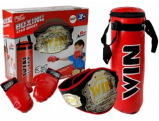 Lean Sport Boxing Set Bag rukavice Belt Winner Boxer