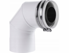 SpiroFlex 60/100 VK adaptér (koleno) bílý