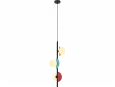 Italux Italux Nauti PND-37482-3V-MLTI závěsná lampa 3x25W G9 vícebarevná/bílá