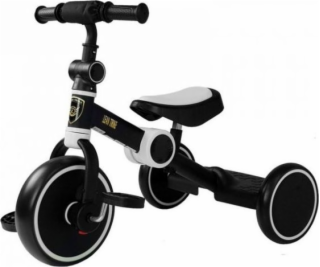 Lean Sport Balance Bike Pedál Tříkolka černá a bílá