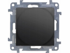 Kontakt-Simon Rotační stmívač Kontakt-Simon Simon 10 CS9LA.01/49 pro stmívatelné LED 230V modul 2–250 W. Maximální počet LED zdrojů - 10 ks. matná černá