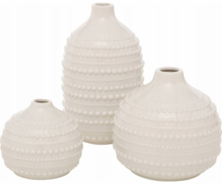 Dekorativní váza Boltze Meruna, porcelán, 3 kusy