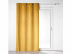 Douceur d`Interieur Sametový zatemňovací závěs do obývacího pokoje, s očky, 135 x 260 cm