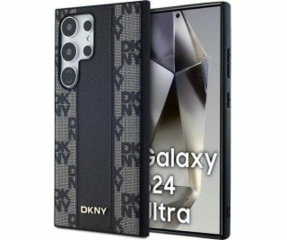 DKNY DKNY kožený kostkovaný mono vzor MagSafe – pouzdro S...