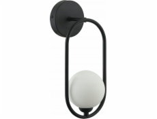 Italux Italux Lupus WL-3965-1-BL nástěnné svítidlo 1x40W G9 bílá/černá