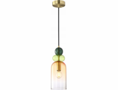 Italux Italux Manso PND-37462C-MC-GD závěsná lampa závěsná 1x40W E14 vícebarevná/zlatá