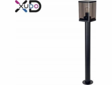 Stojací lampa LVT LVT XD-QA130B zahradní stojací lampa IP44 1x60W E27 černá/kouřová