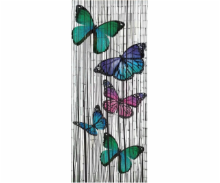 Bambusové závěsné motýly Maximex, 90x200 cm