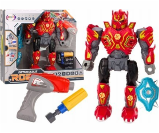Šroubovák LeanToys Robot Zbraň Vrtačka Šroubovák Světlo Z...