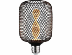 Paulmann LED světelný zdroj METALLIC GLOW ZYL černý Helix E27 3,5W 110lm 1800K 230V