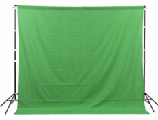 GlareOne GlareOne Green Screen - zelené látkové pozadí 3x3
