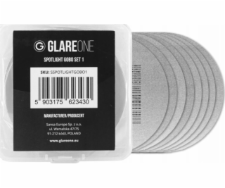 GlareOne Spotlight Gobo Set 1 - sada masek