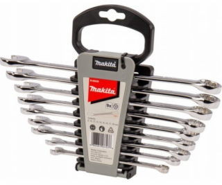 Makita SADA OTEVŘENÝCH KLÍČŮ 8*18MM 9 KS.