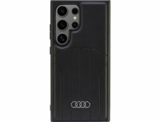 Audi Audi Syntetická kůže MagSafe S24 Ultra S928 černá/černá pevná skříň AU-TPUPCMS24U-Q5/D1-BK