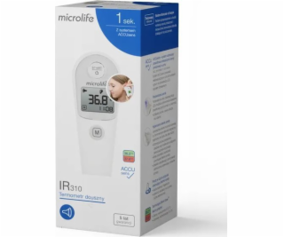 Ušní teploměr Microlife IR310 - s naváděcím systémem ACCU...