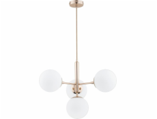 Závěsná lampa Alfa Volda Picolo, 4 žárovky, zlatá, 63089 Alfa