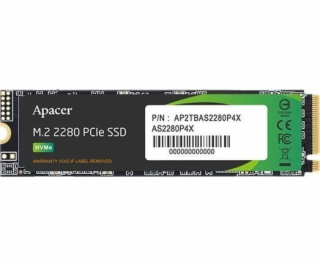Apacer AS2280P4X 1TB M.2 2280 PCI-E x4 Gen3 NVMe SSD (AP1...
