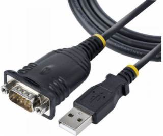 StarTech kabel USB-A na DB-9 0,91 m černý (1P3FP-USB-SERIAL)