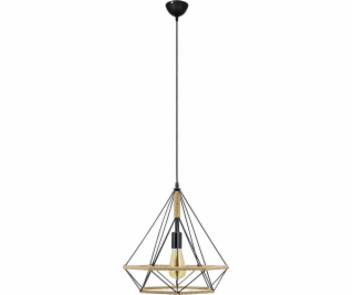 Závěsná lampa Mdeco Drátěná závěsná lampa ELM8802/1 ZWIS ...