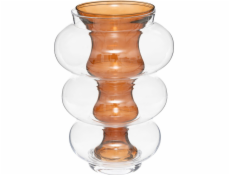Atmosphera Dvojitá skleněná váza MATALI, 36 cm