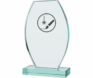 Victoria Sport Gravírovaná skleněná trofej s pouzdrem + v...