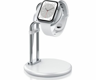 Stojan Beline SODI Stojan na Apple Watch SAW-300 Silver/S...