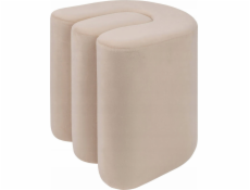Atmosphera Čalouněný Pouf Beige BOLAN