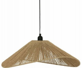 Stolní lampa Atmosphera MYHA, tkané stínidlo, 58 cm