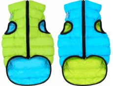 BUNDA DOGGY S 35 AIRYVEST OBOUSTRANNÁ SVĚTLE ZELENÁ + MODRÁ