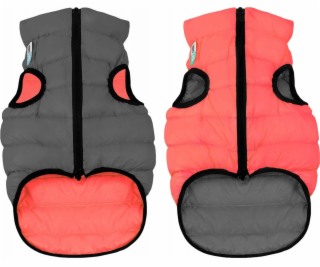 DOGGY L 65 AIRYVEST BUNDA OBOUSTRANNÁ KORÁLOVÁ + ŠEDÁ