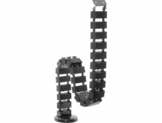 Equip Equip 650808 organizér kabelů Floor Black 1 ks.
