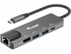 USB HUB Equip Multifunkční USB-C 5v1