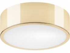 Stropní svítidlo Lamkur Lamkur Dante 43883 stropní svítidlo moderní kovové skleněné stínidlo 1x60W E27 zlatá/bílá